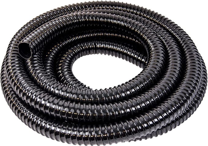 Spiraalslang Zwart 32mm 24mtr