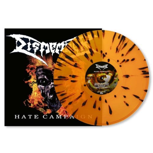 Dismember - Hate Campaign (Transparent Orange With Black Splatter Vinyl)