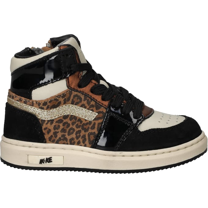 IK-KE Veterschoenen - Meisjes - Zwart - Maat:25