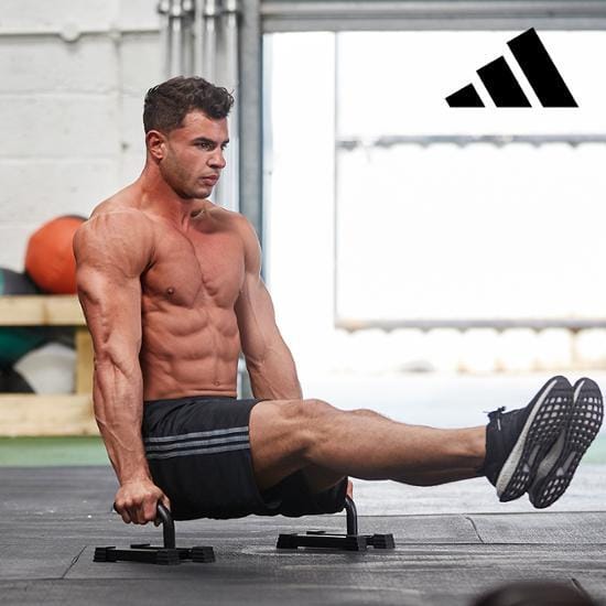 Adidas Premium Push-Up Bar Original product gray