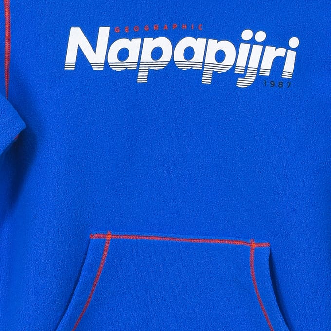K TAU fleece sweatshirt hoge hals met capuchon GA4EPP jongen