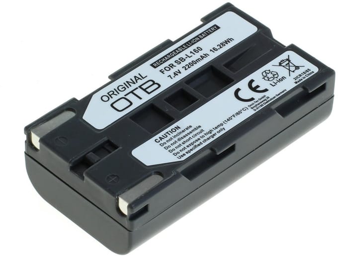 Huismerk Camera-accu SB-L160 voor Samsung