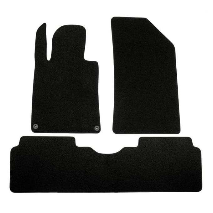 Tapis de sol - Peugeot - 508 - Noir - 4 pièces - Renforcé sous les pédales
