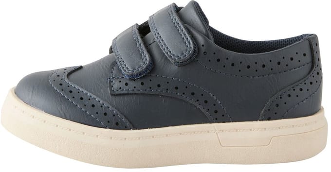 Next - Jongens - Brogues met klittenbandsluiting - Blauw