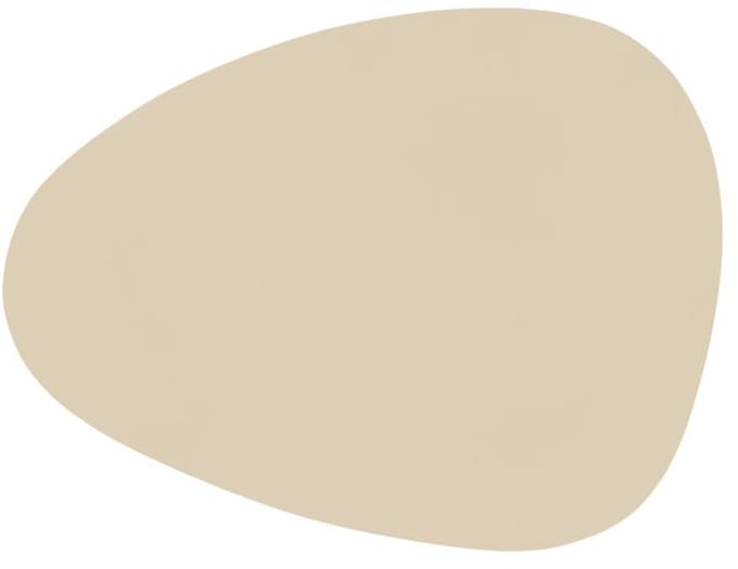 ZICZAC - Placemat TOGO - SET/6 - Dubbelzijdig - Kunstleer - 43x32 cm, wit