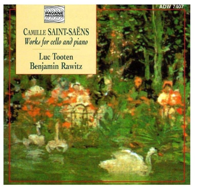 Luc Tooten & Benjamin Rawitz - Saint-Saëns: Works For Cello And Piano (CD)