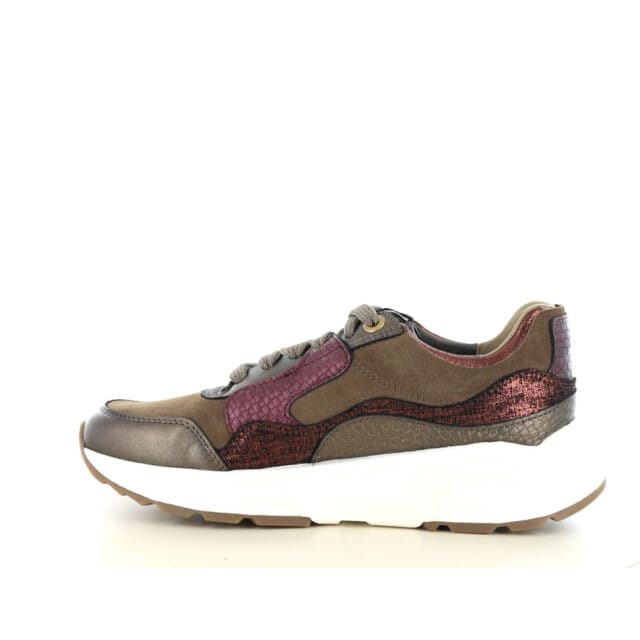Xsensible Golden Gate Lady Sneakers - Leer - Dames - Bruin - Maat 38