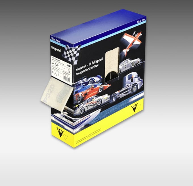 Sia Siaspeed 1950 schuurmiddel op rol - Universeel bruikbaar - 115 mm x 25 m - P1000 - Prijs per rol