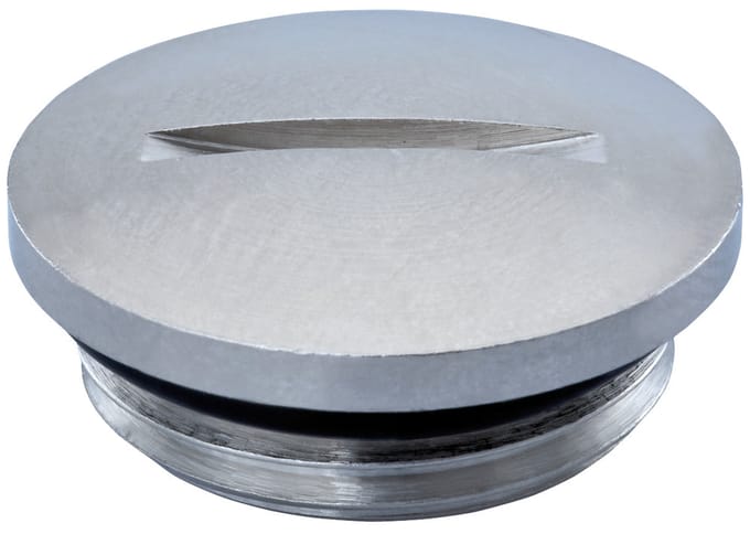 M16 Vernikkeld Messing Afsluitplug Met NBR O-Ring - 1052160150 [5 Stuks]