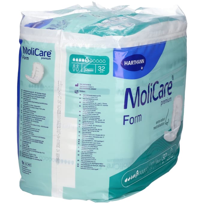 Hartmann Molicare Premium Form 5 druppels - 1 pak van 32 stuks