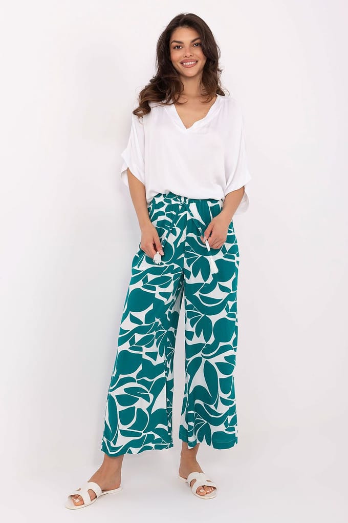 Tropic Wave Pants - Aqua Green / S