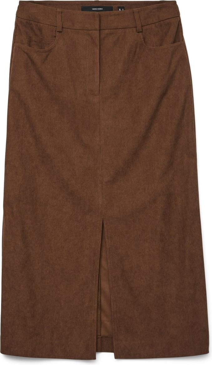 Vero Moda Rok VMVILJA Corduroy High waist Midi-rok