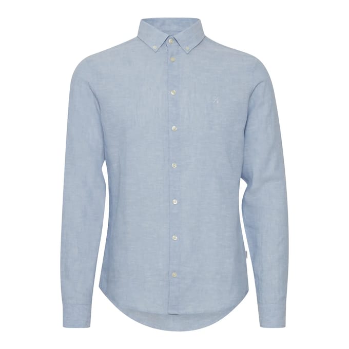 Lange mouwen linnen shirt Casual Friday Anton 0053 BD