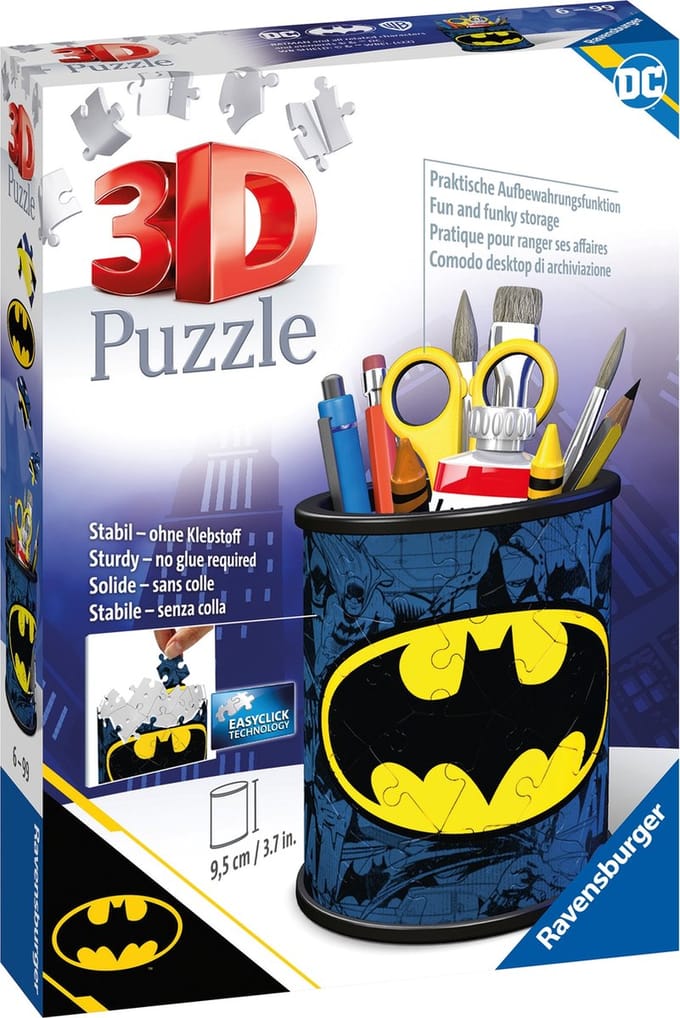 Ravensburger Batman Pennenbakje 3D-puzzel 54 stuks 3D Puzzels