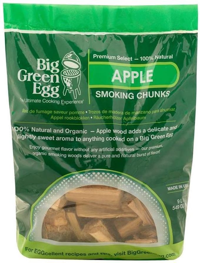 Green Egg Houtsnippers wood chips Big Appel | Groen