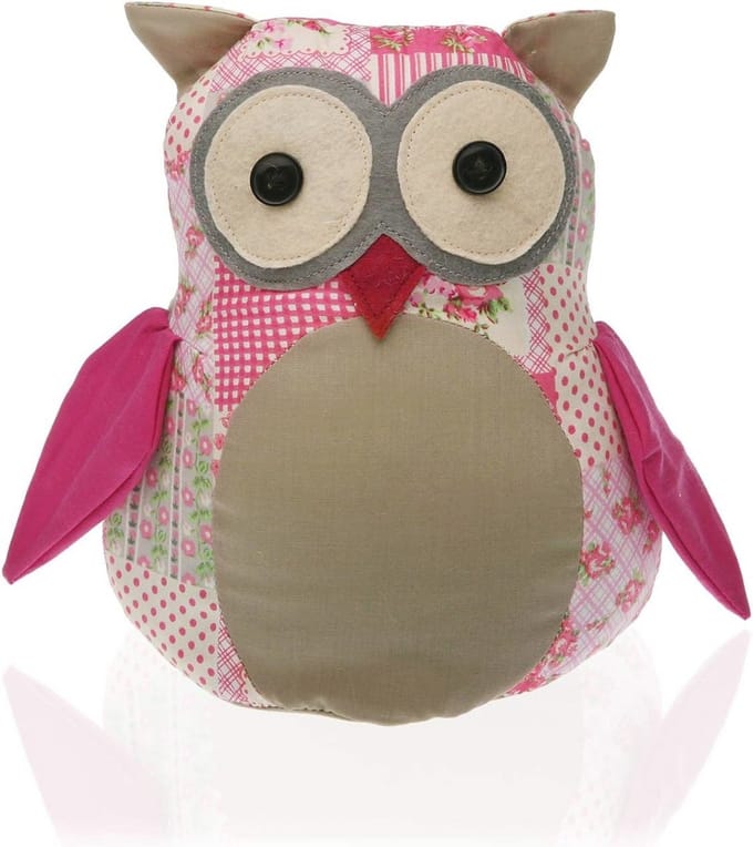 Eenvoudige en Grappige Uil Deurstopper - Kleine Decoratieve Deurstopper