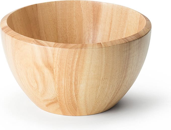 Continenta Slakom - Rubberwood - Ø 25cm - H14,5cm