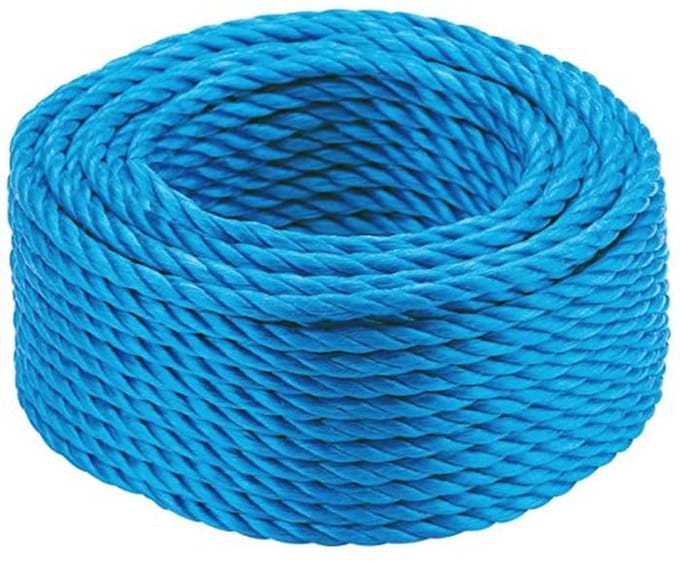 30 meter x 6 mm weerbestendig polypopyleentouw | Multifunctioneel koord | Heavy Duty