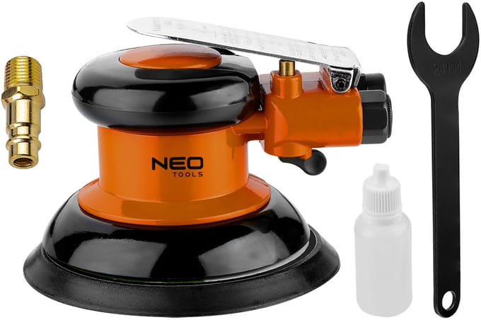 NEO - Pneumatische Excenterschuurmachine - 150mm - 10.000 rpm - CE-gecertificeerd