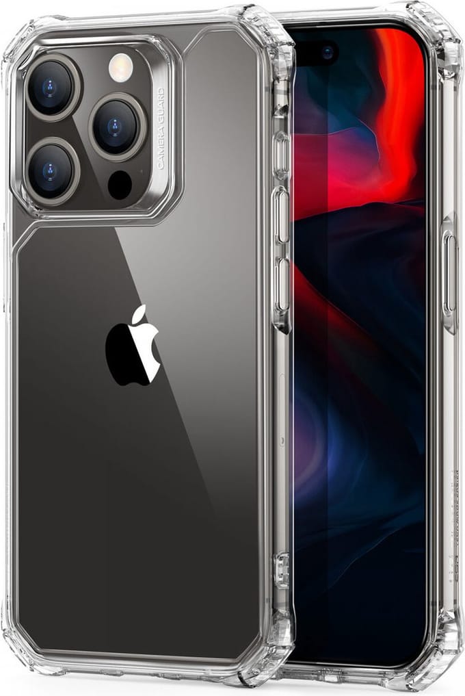 ESR Air Armor Back Cover Hoesje Transparant Geschikt voor Apple iPhone 15 Pro