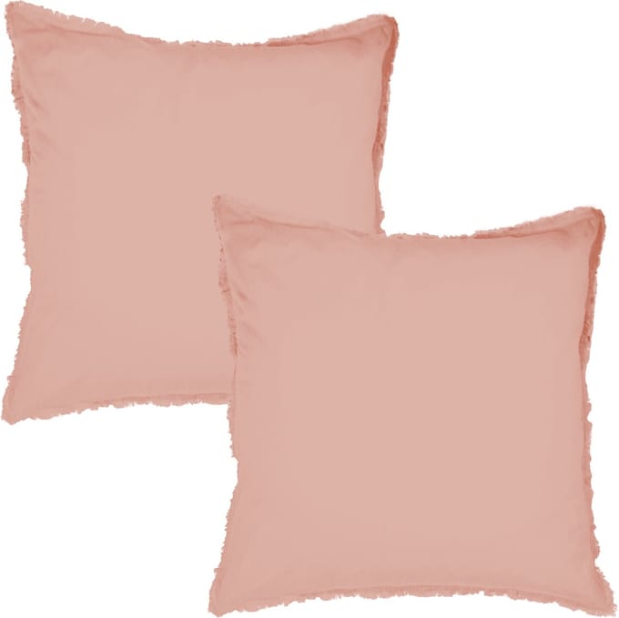 Matt & Rose Set Kussenslopen Nude - 65 x 65 cm - Gewassen Katoen