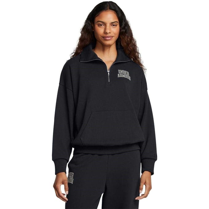 Under Armour Dames/Dames Icon Sweatshirt (Zwart)