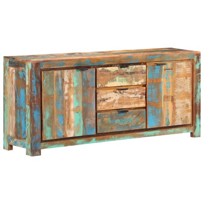vidaXL - Dressoir - 175x40x75 - cm - massief - gerecycled - hout