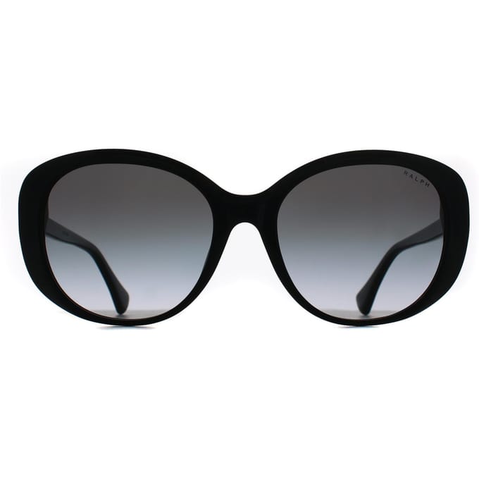 Ralph by Ralph Lauren RA5335U 50018G glanzend zwart gradiënt grijs zonnebril