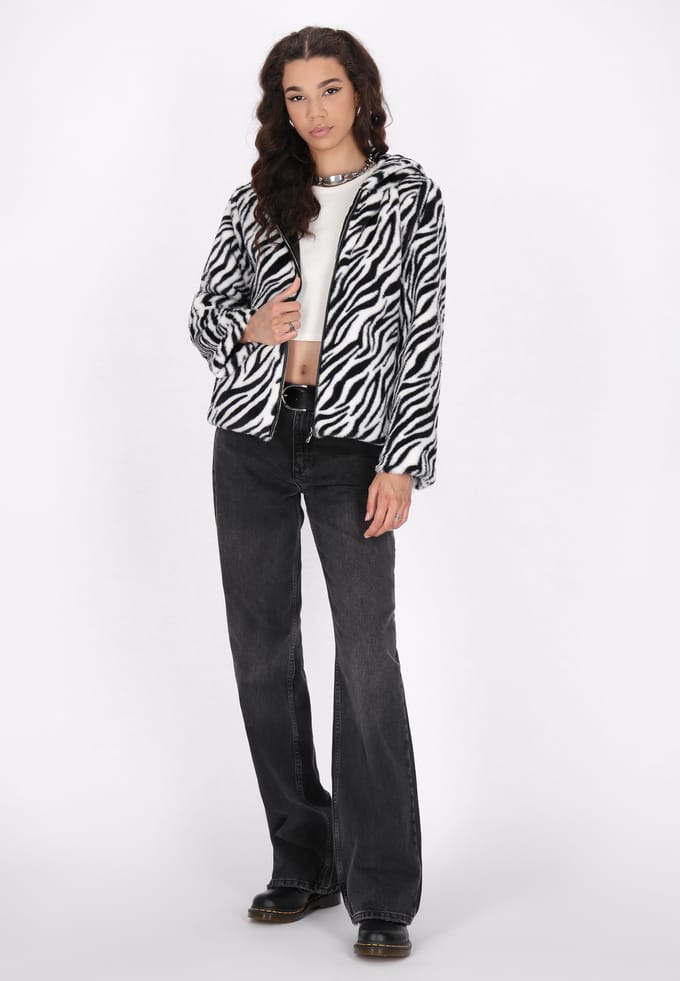 Mymo Jas Dames zwart wit