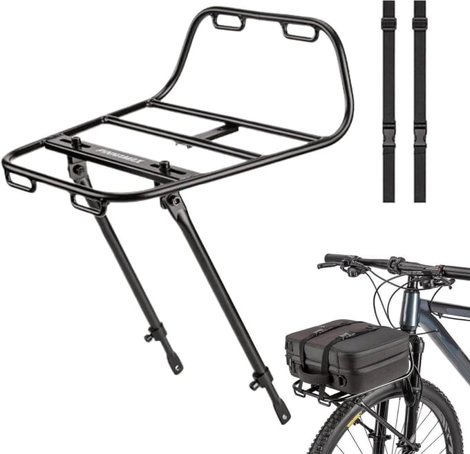 Fietsendrager - Fietsrek - Fietsvervoer - Aluminium constructie - 24-29 inch - Zwart