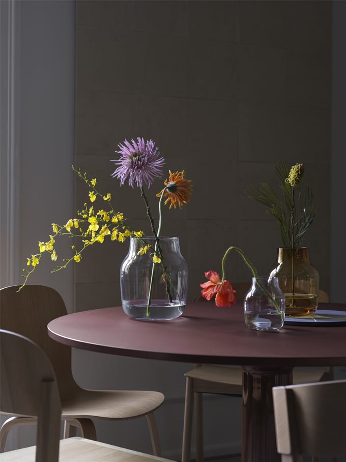 Muuto Silent vaas - M - transparant