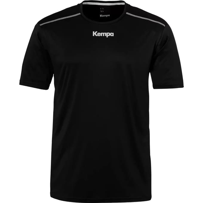Kempa Poly  Sportshirt performance - Maat S  - Mannen - zwart