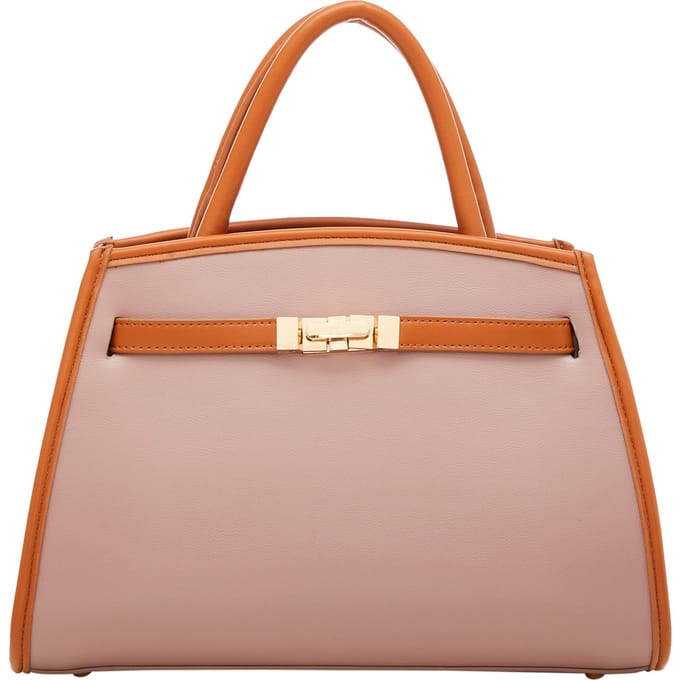 usha Handtas Dames donkerbeige