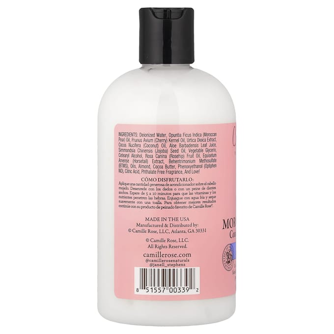 Camille Rose, Moroccan Pear®, Conditioning Custard, Marokkaanse Peer & Kerspitolie, 355 ml (12 oz) beige