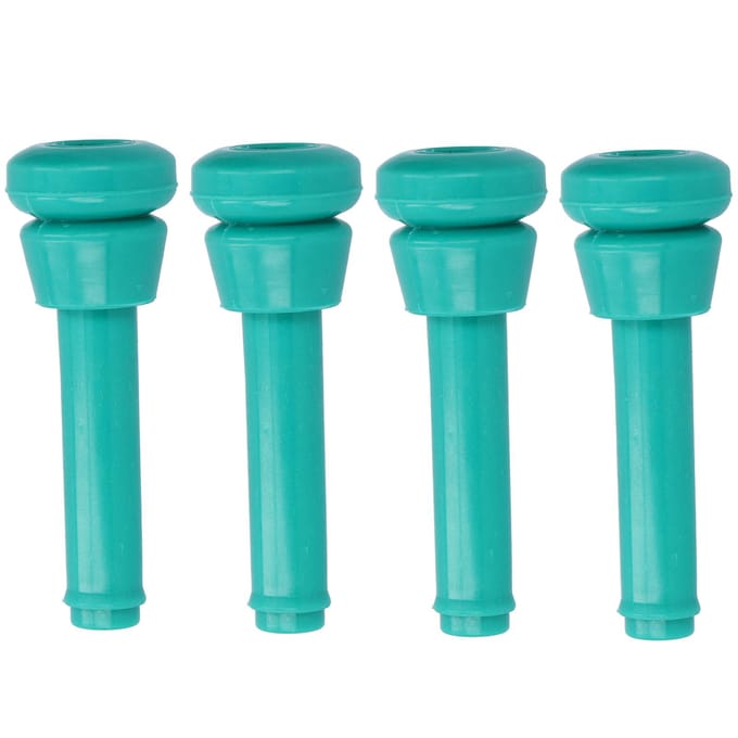 4 Stuks Melkmachine Voering Groene Siliconen Melkvoering voor Rundvee Koe Vee Gereedschap