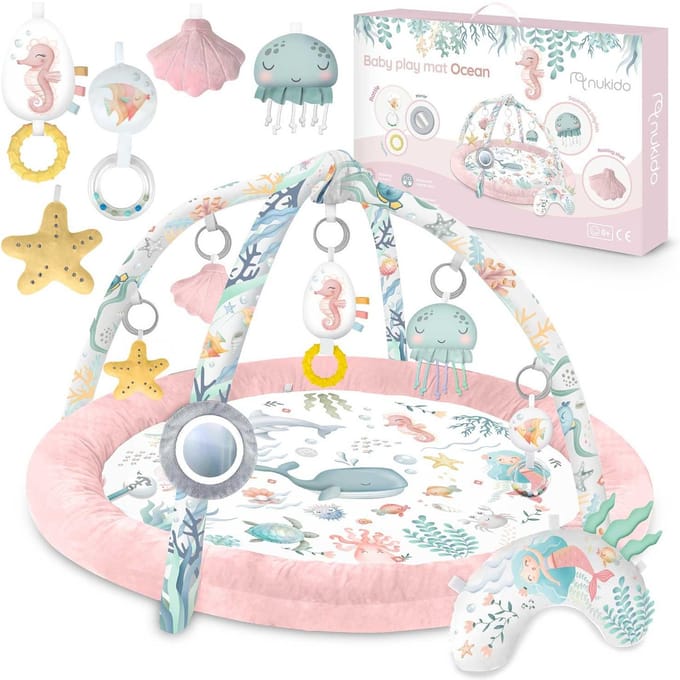Ocean Nukido interactieve educatieve mat - roze