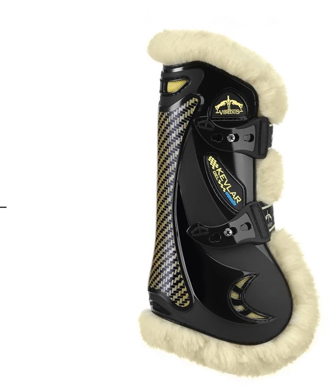 Veredus Kevlar Gel Vento Peesbeschermers Save the Sheep - Black - M