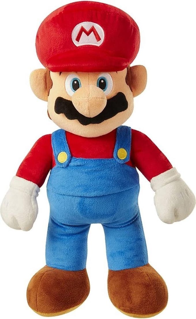 Nintendo Super Mario knuffel - Grote knuffel van 90 cm