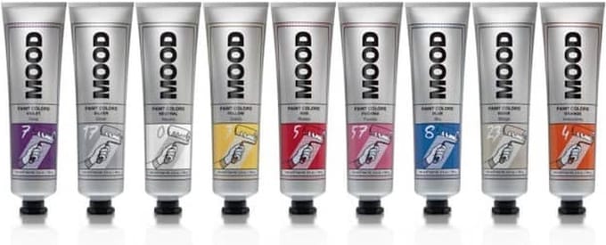 MOOD PAINT Colors Yellow 3 100ml