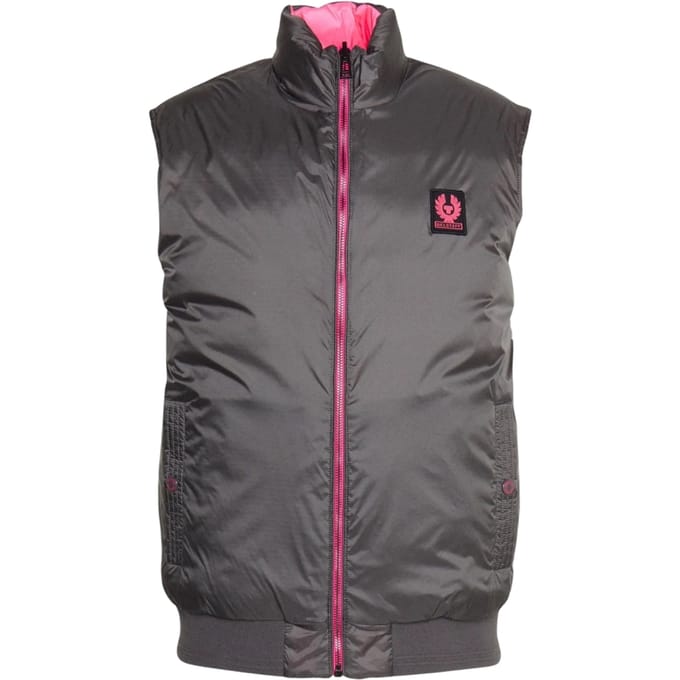 Belstaff Flash Circuit Granietgrijs omkeerbaar donsjack