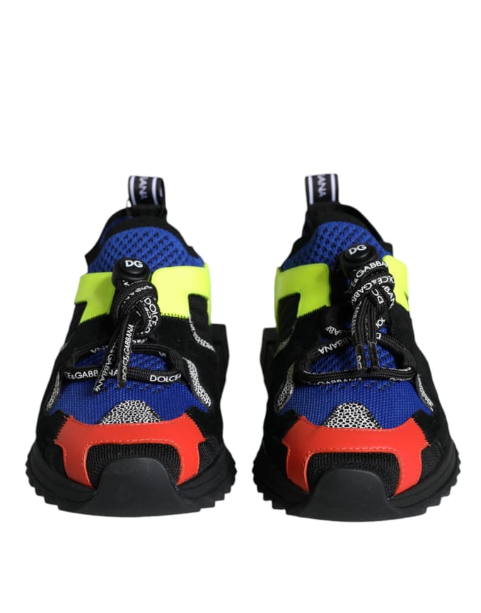 Dolce & Gabbana Multicolor Mesh Sorrento Wandelschoenen