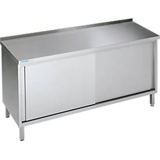 Werkkast met schuifdeuren, 850 x 700 x 1800 mm