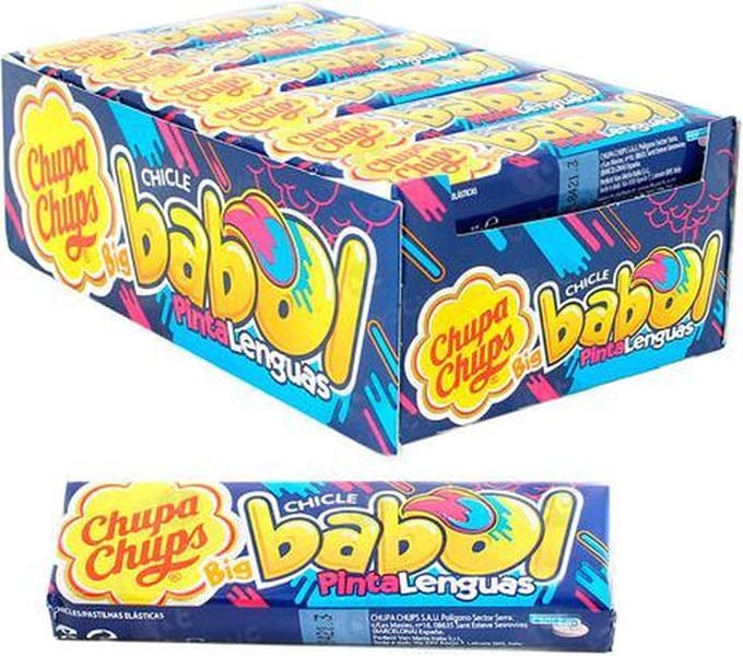 Chupa Chups - Chupa Big Babol Zungenmahler 20 x 27,6 gr.