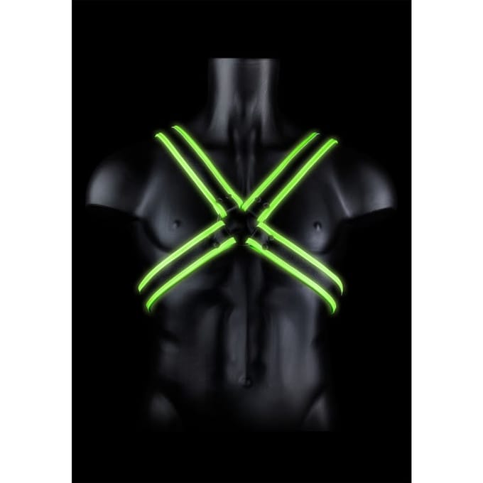 Glow in the Dark - Gekruist Harnas