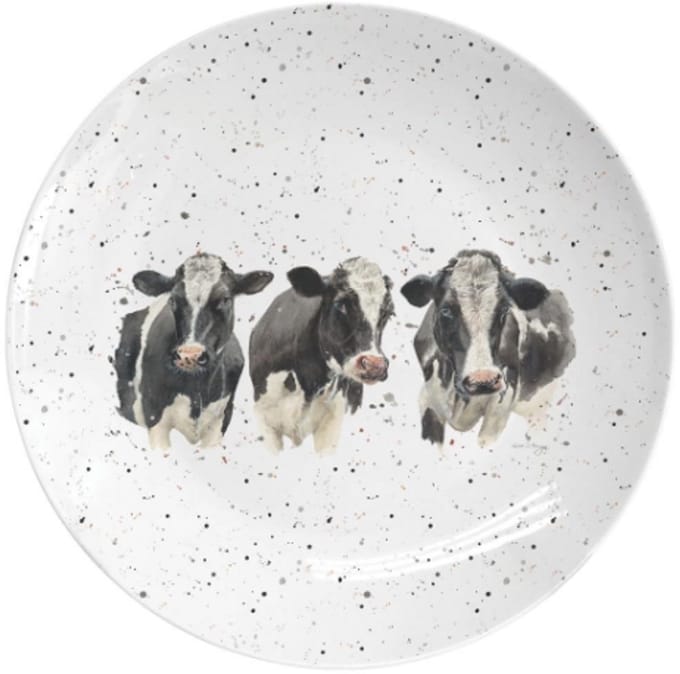 Set van 6 borden - Bree Merryn - koe