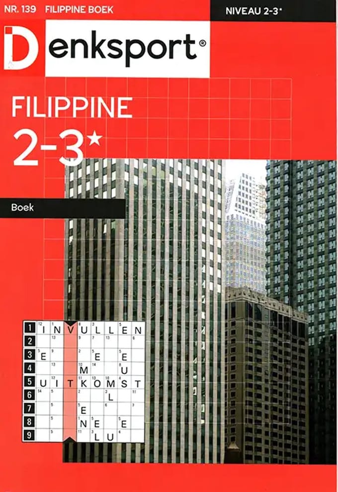 Denksport Filippine Boek - 139 2025