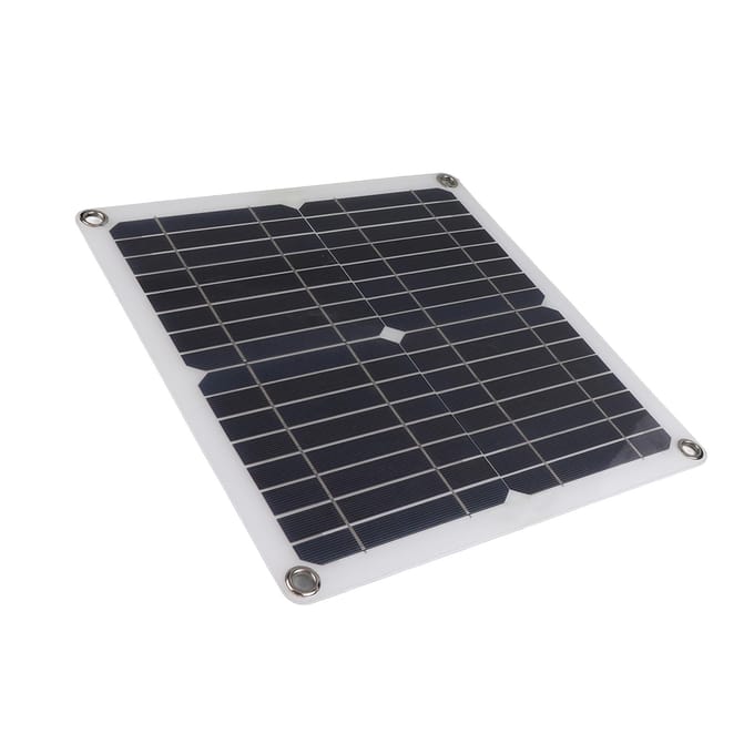 200W 12V Draagbare Zonnepaneelset Monokristallijn Zonnepaneel met Controller voor Fietsen gray