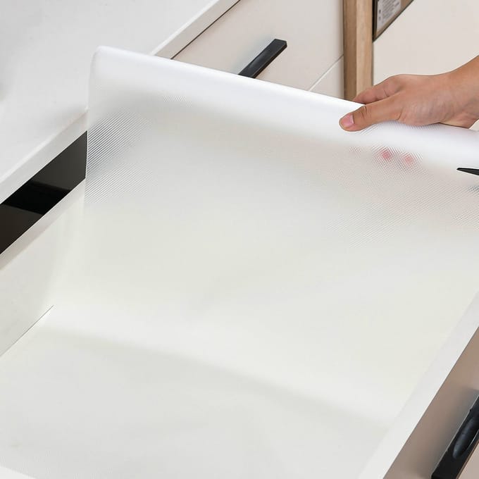 2x Antislipmat 500×60 cm transparant – Ladebescherming voor keuken, auto en kast