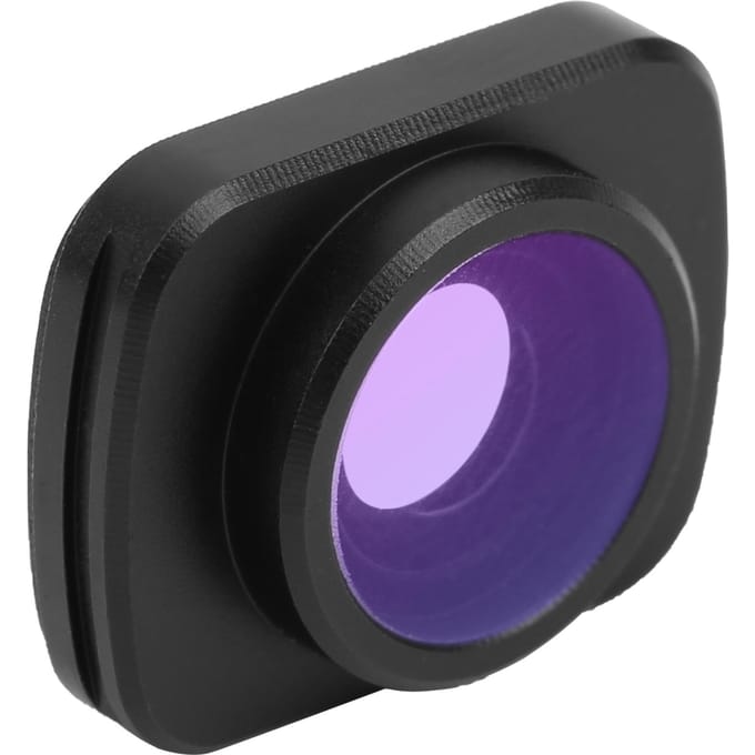 Objectif de caméra grand angle portable Objectif anamorphique magnétique pour accessoires DJI OSMO Pocket1 Pocket2 black