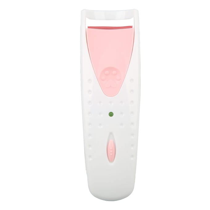 Recourbe-cils chauffant, feuille de silicone sensible à la température, poignée incurvée et portable white
